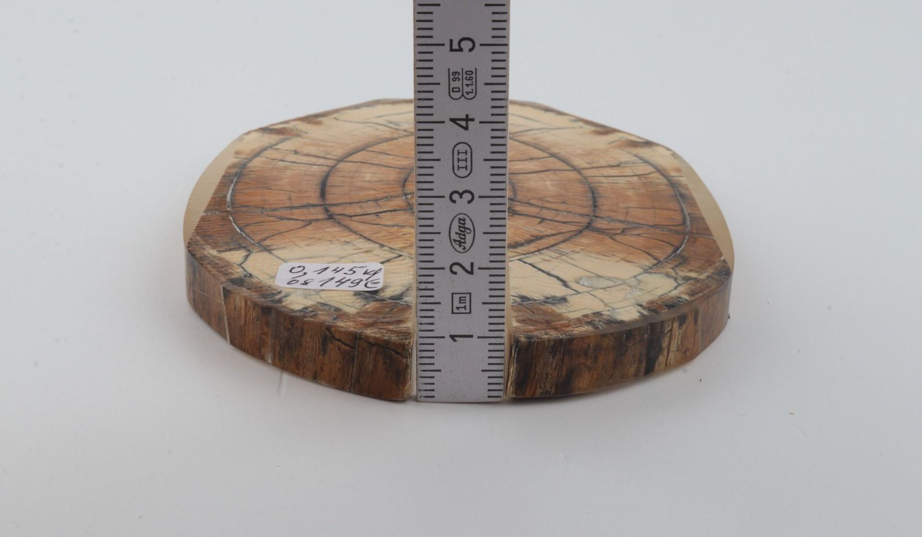Stabilised mammoth ivory scales