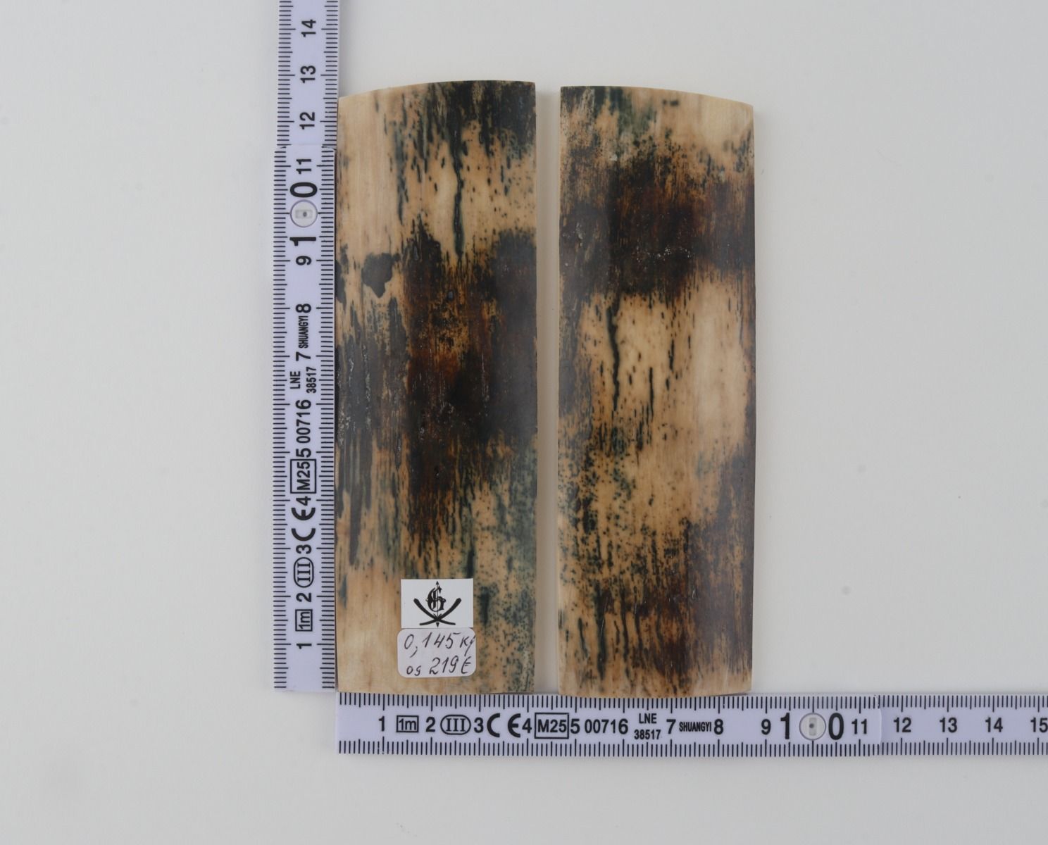 Natural mammoth bark scales