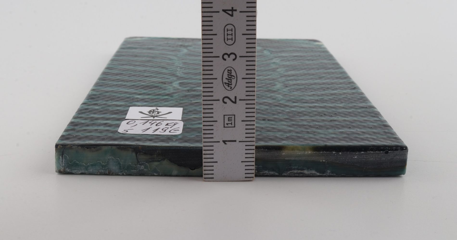 Stabilized mammoth molar scales