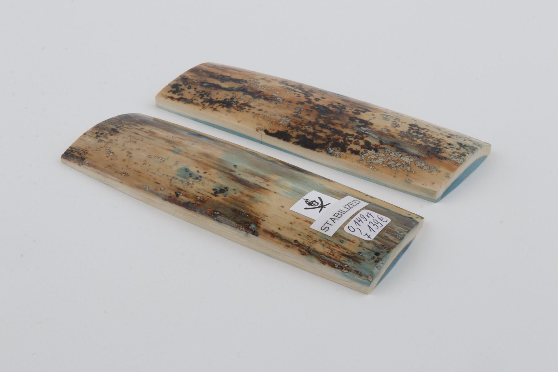 Stabilised mammoth bark scales