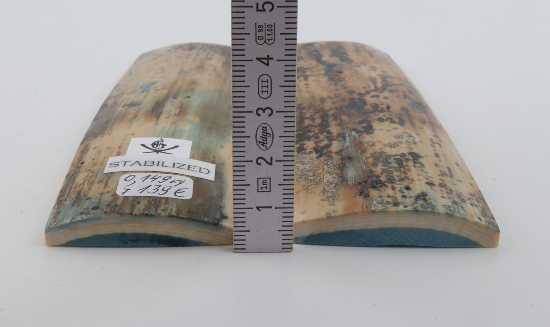 Stabilised mammoth bark scales