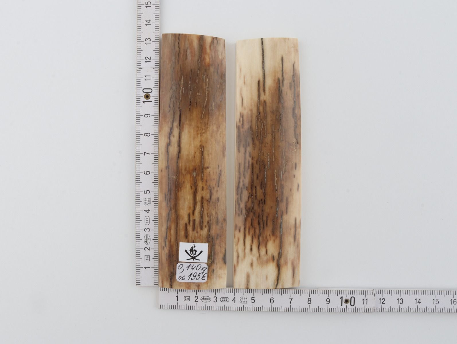 Natural mammoth bark scales