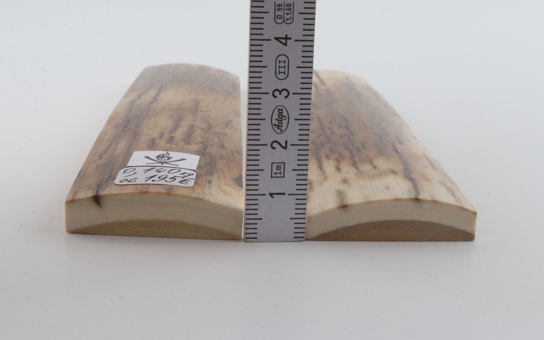 Natural mammoth bark scales