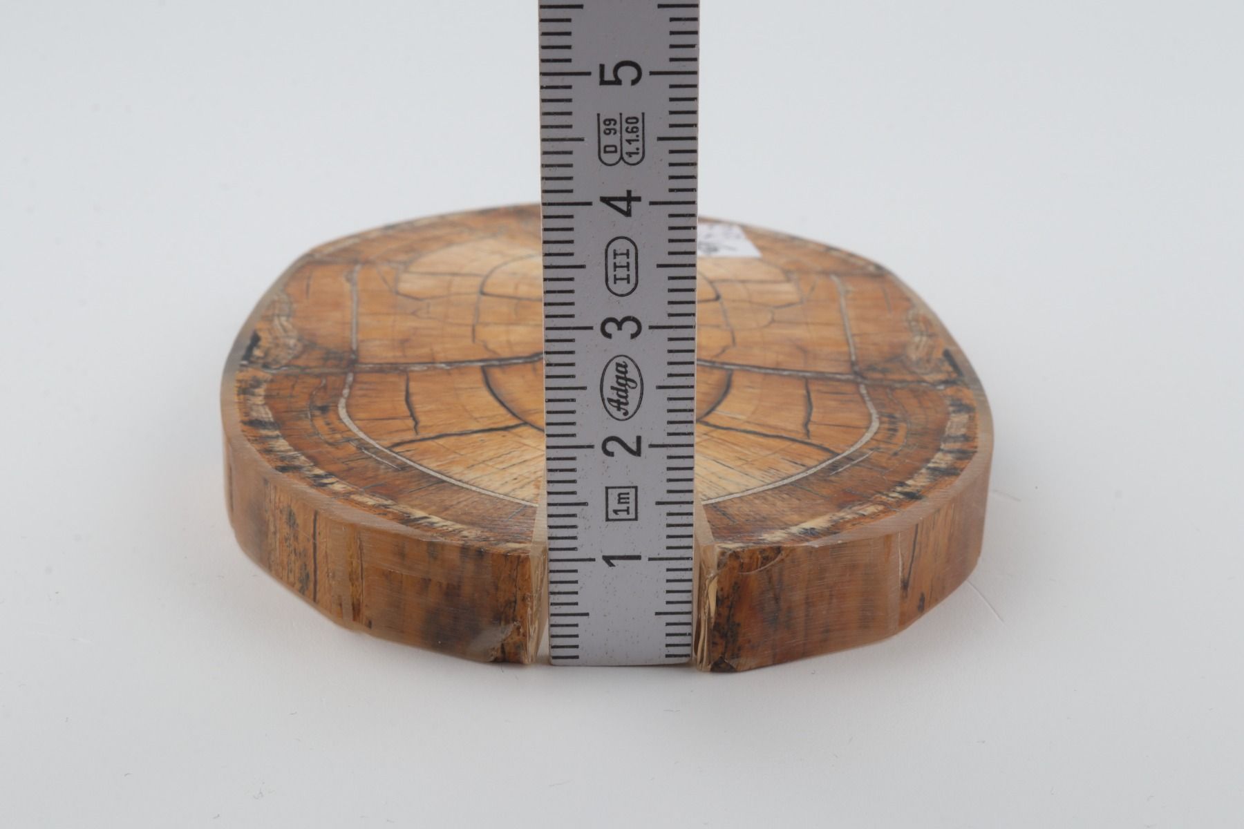 Stabilised mammoth ivory scales
