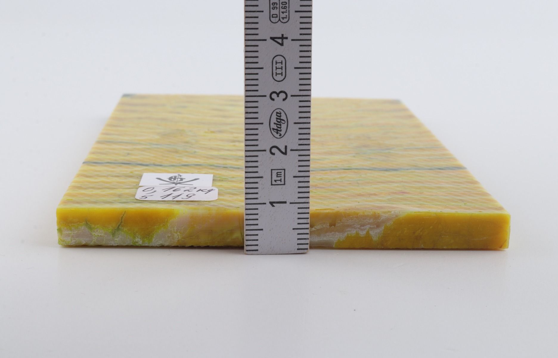 Stabilised mammoth molar scales
