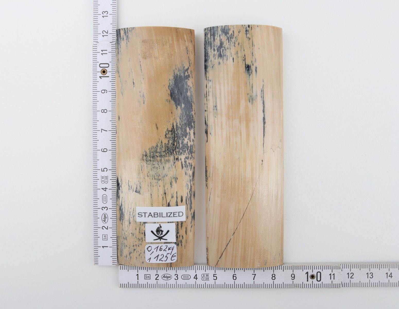 Stabilised mammoth bark scales