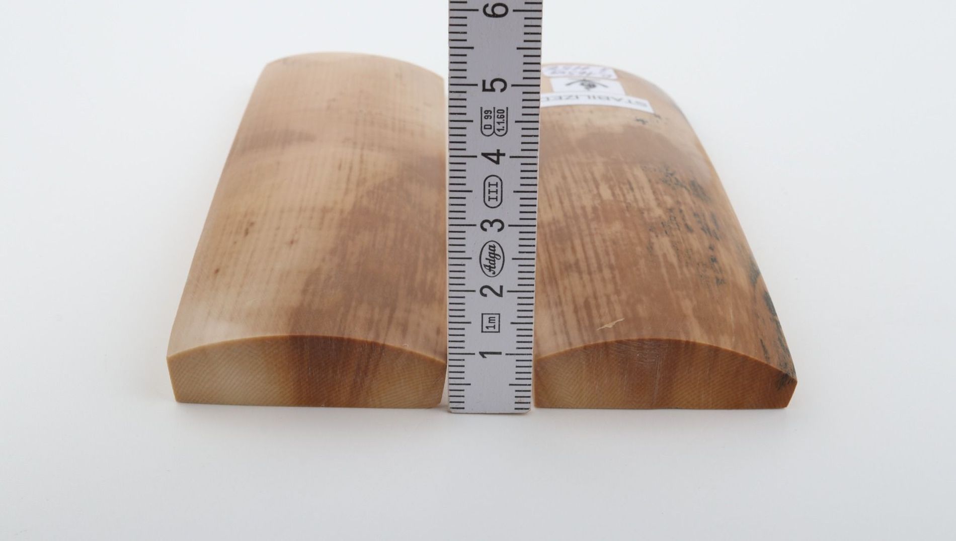 Stabilized mammoth bark scales