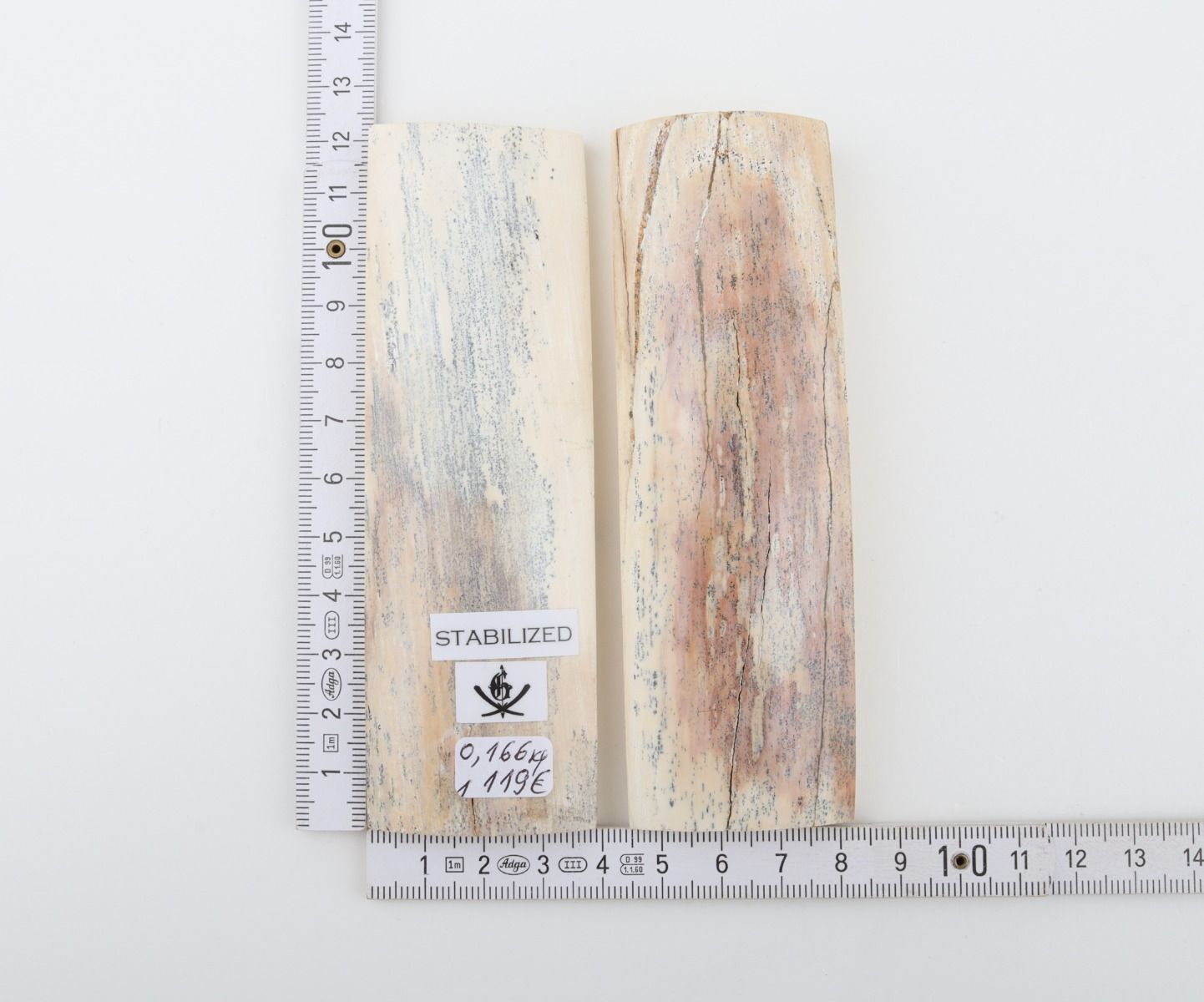 Stabilised mammoth bark scales