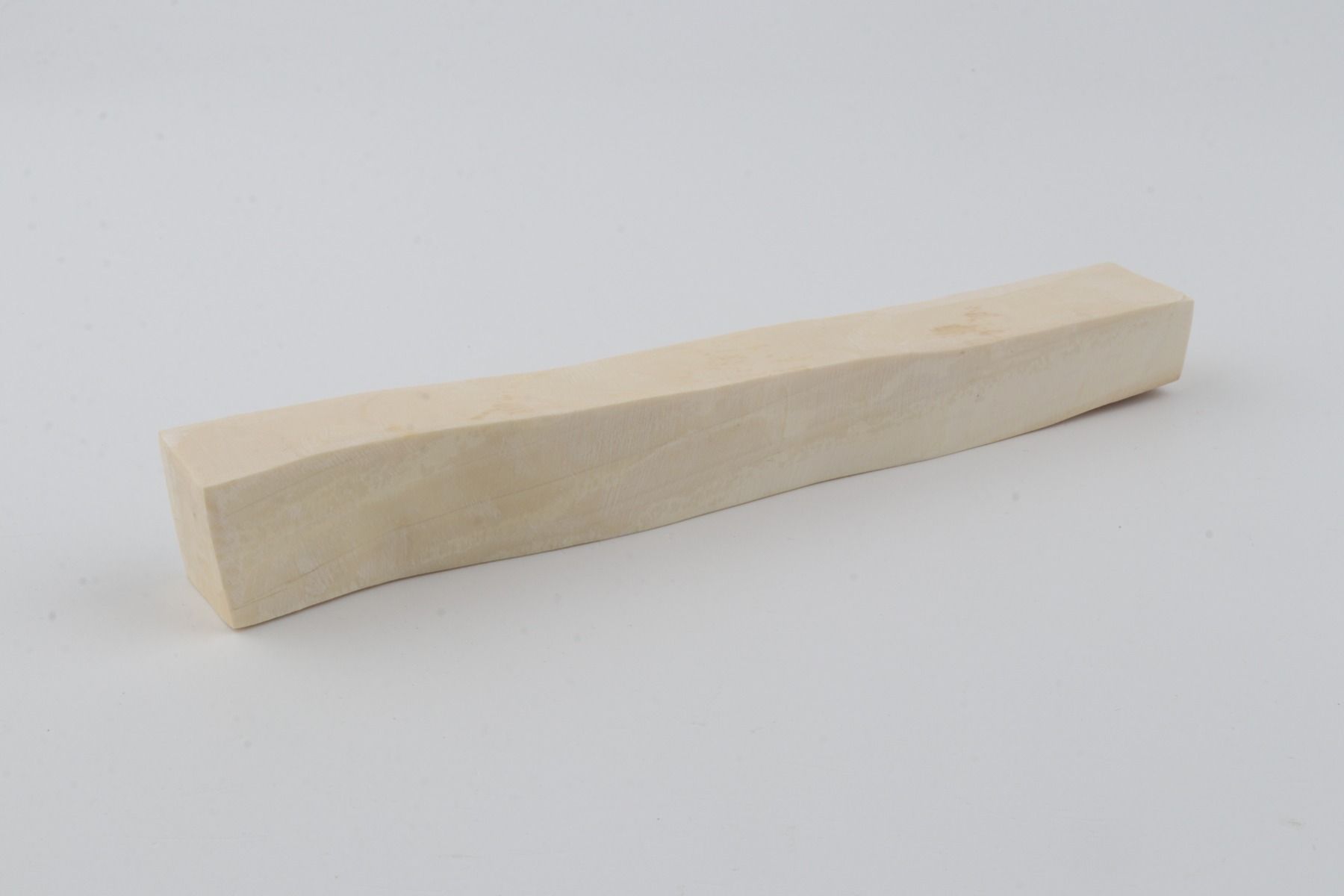 White mammoth ivory segment