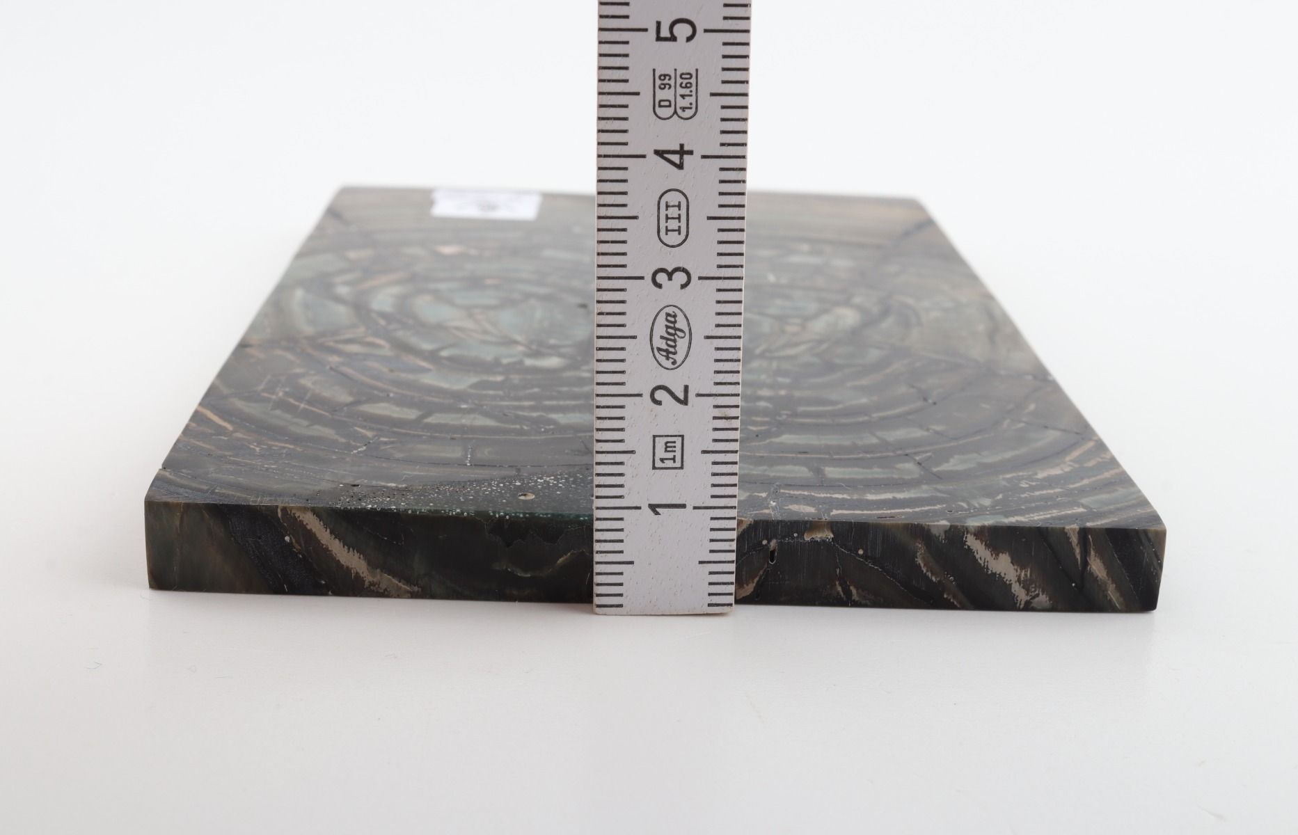 Stabilized mammoth ivory scales