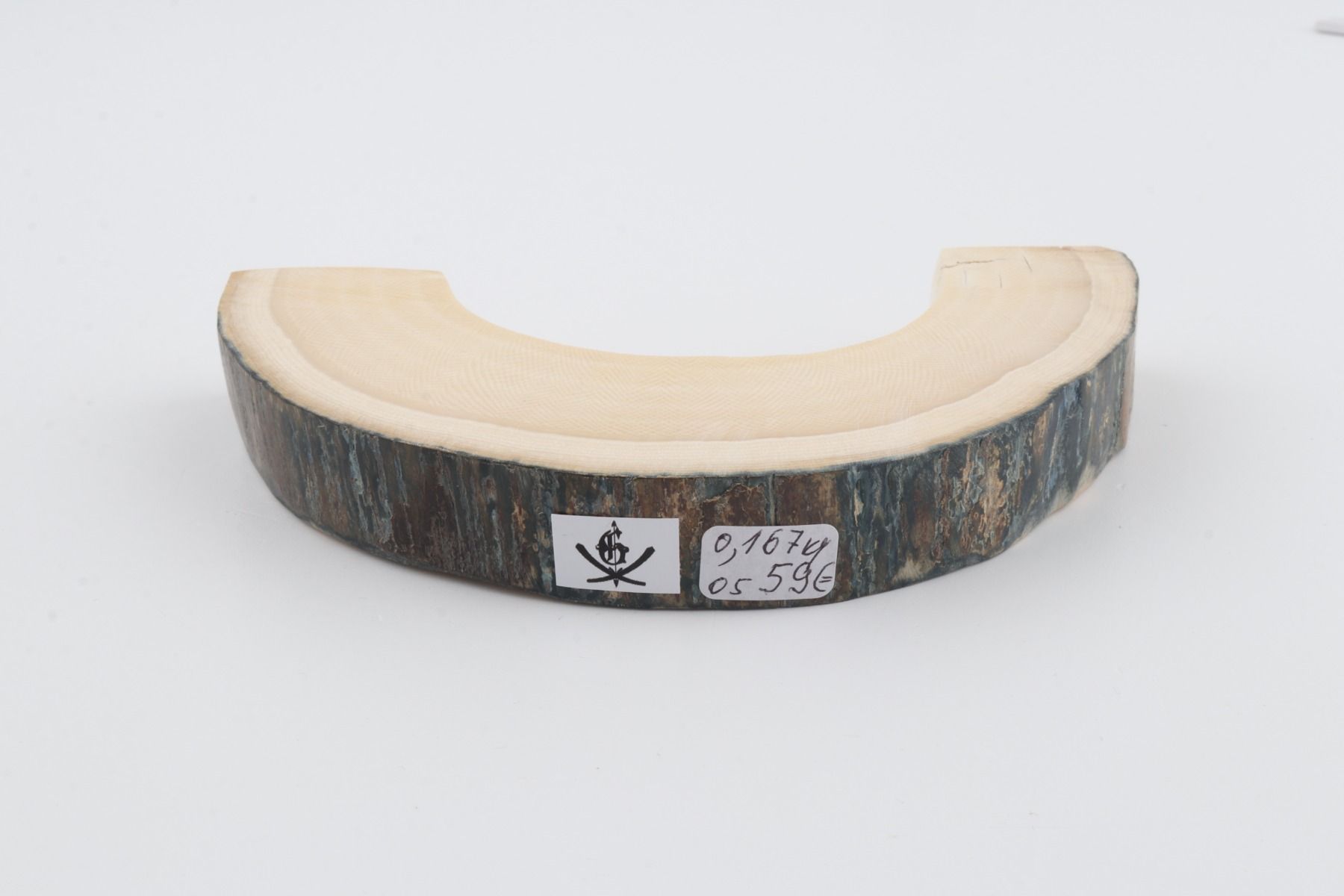 Natural mammoth ivory piece
