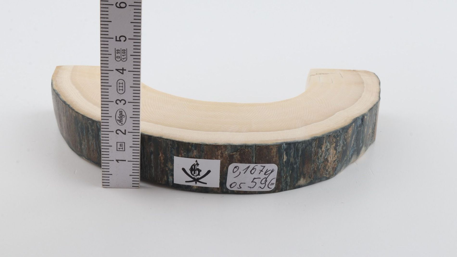 Natural mammoth ivory piece