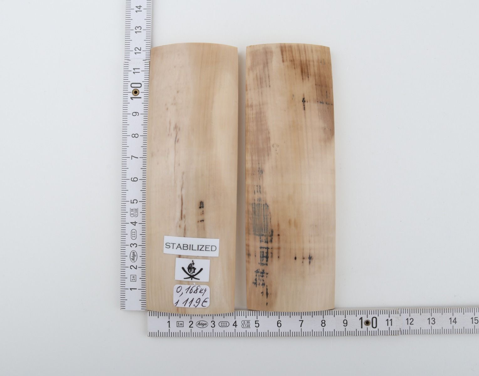 Stabilised mammoth bark scales