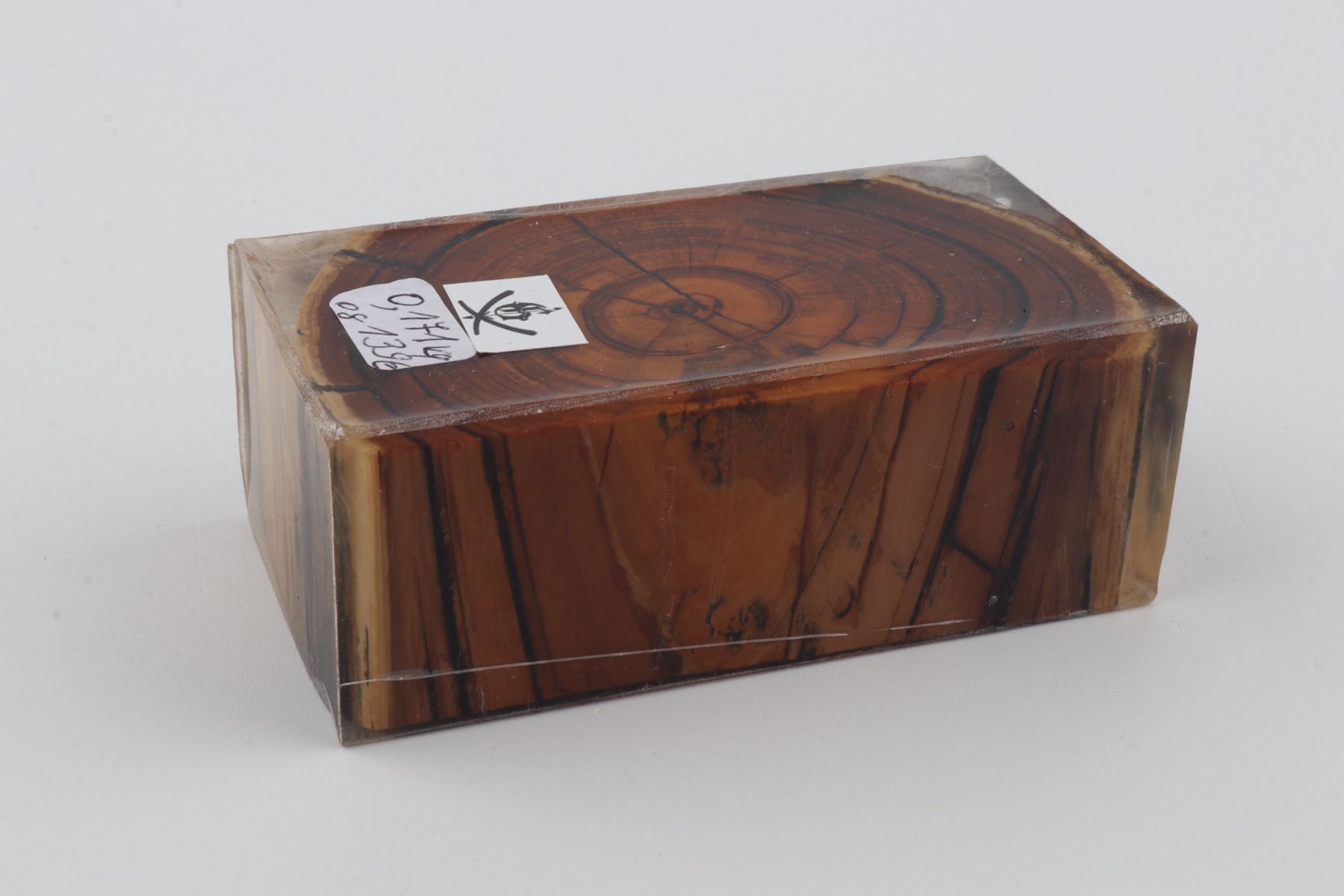 Stabilized mammoth ivory block