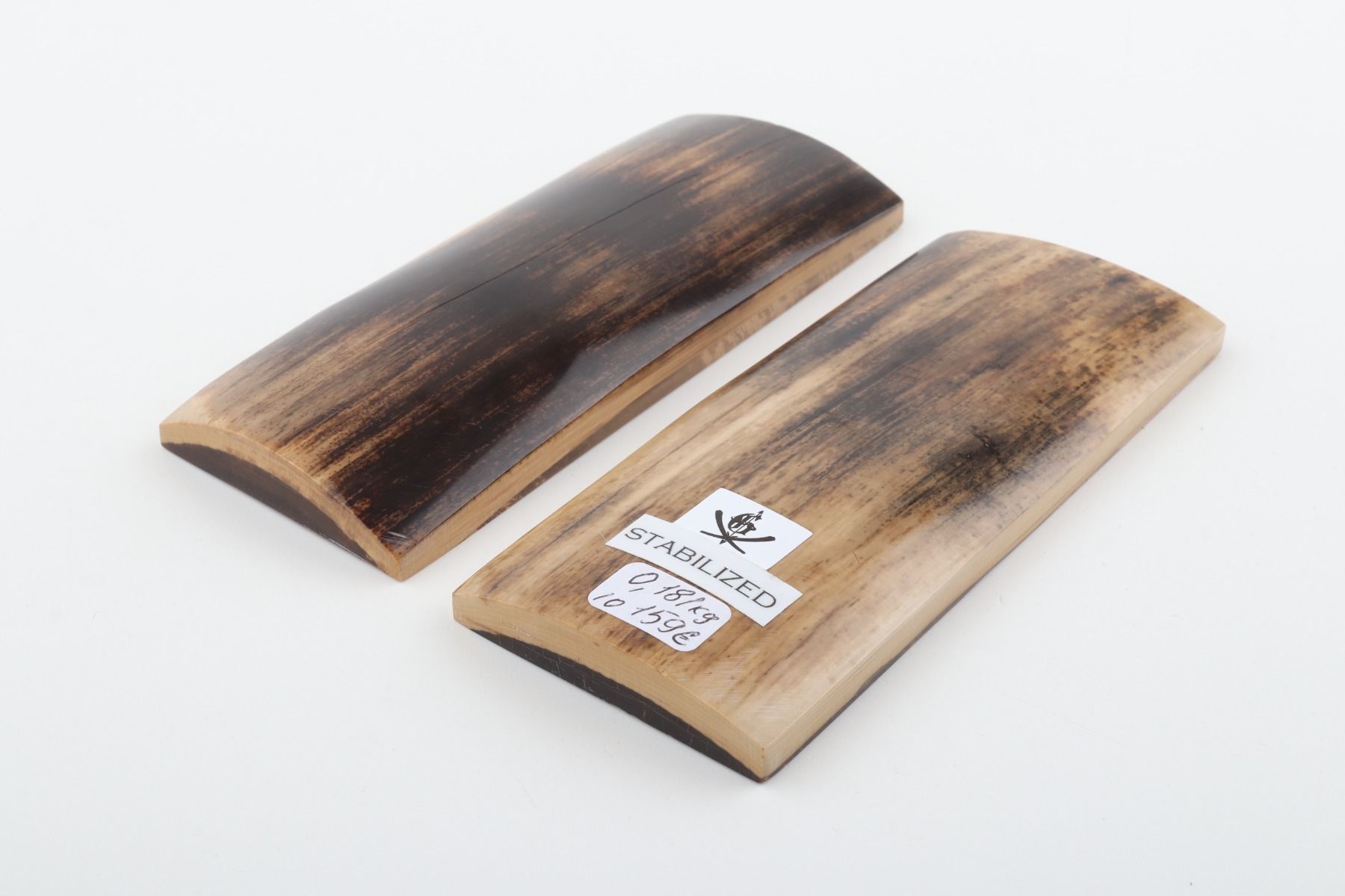 Stabilised mammoth bark scales