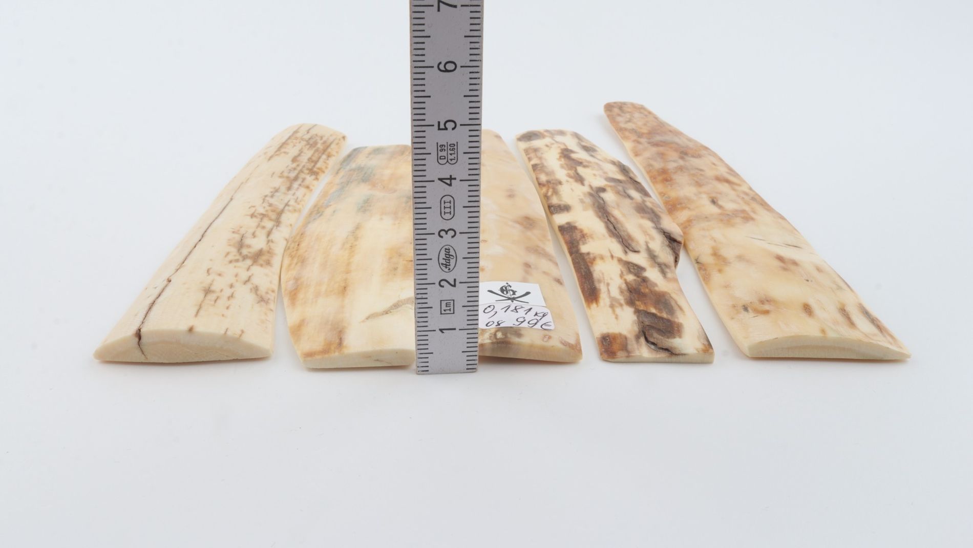 Natural mammoth bark pieces