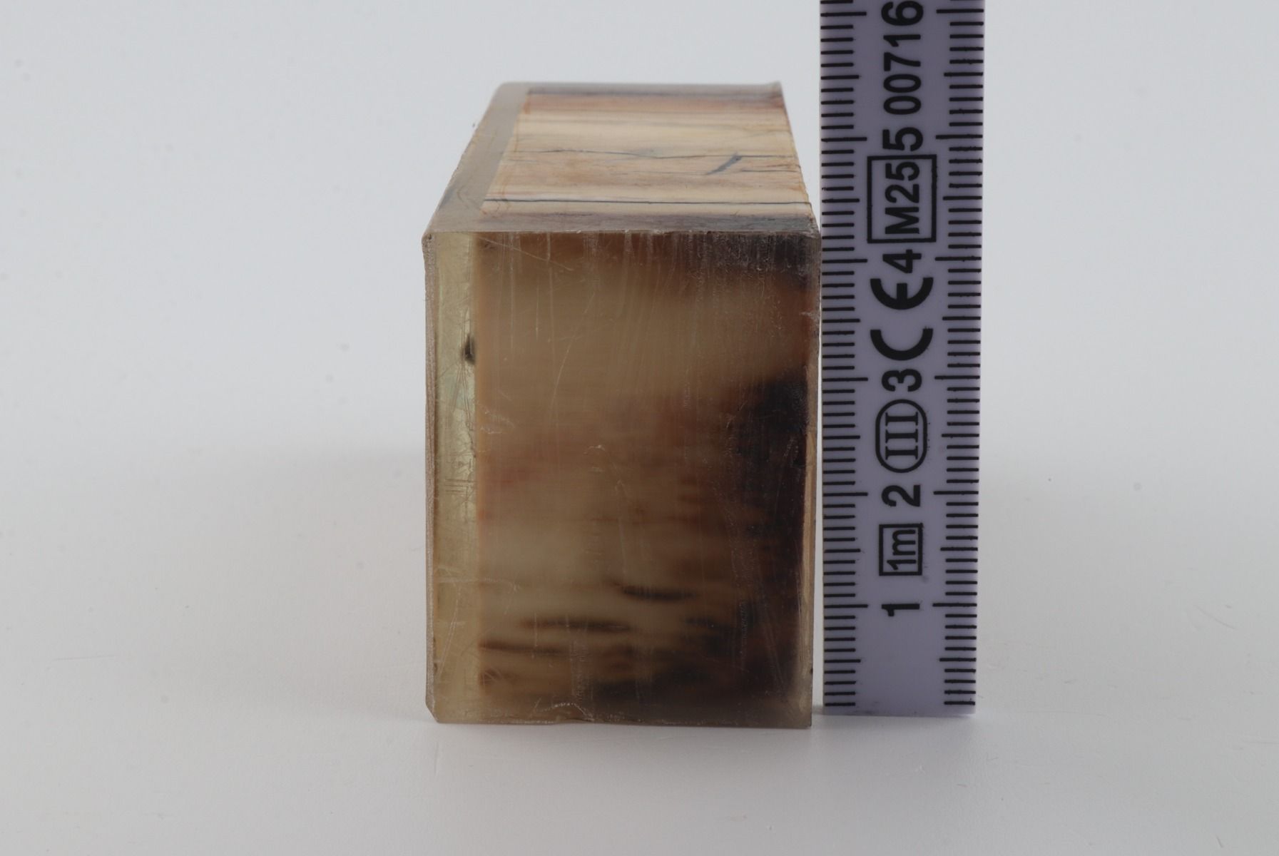 Stabilized mammoth ivory block