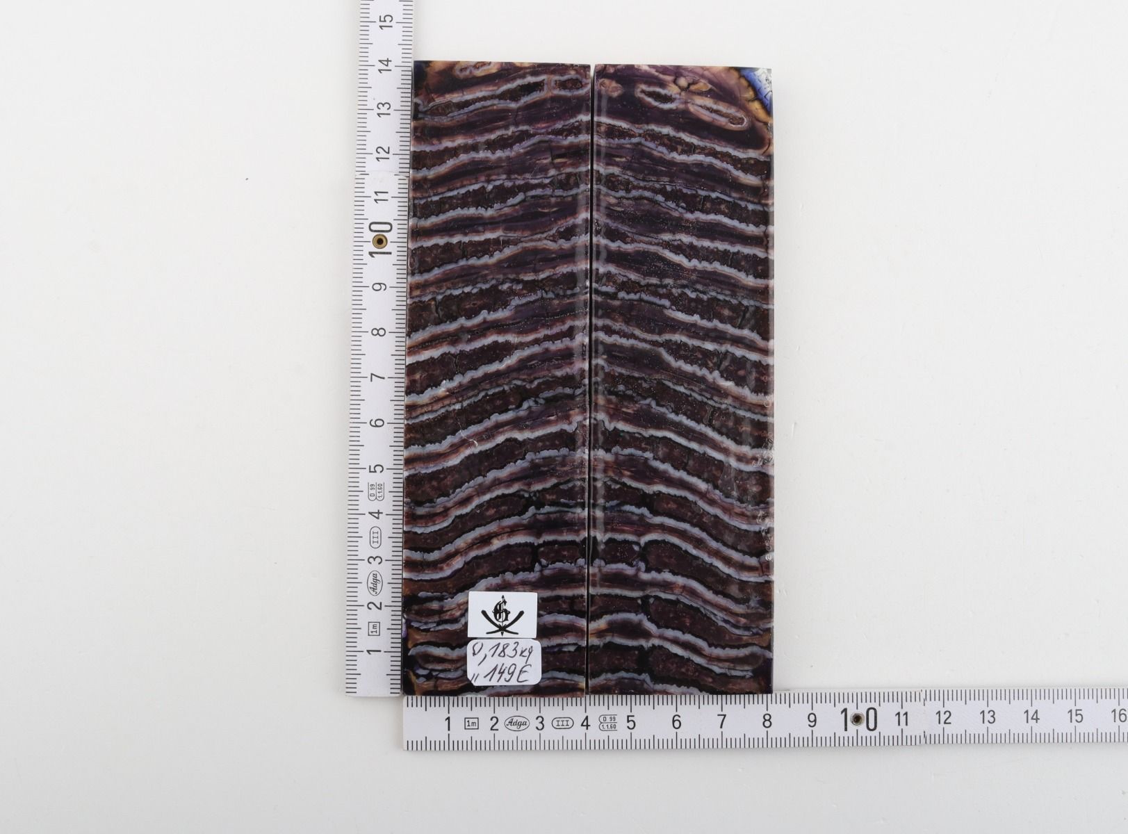Stabilized mammoth molar scales