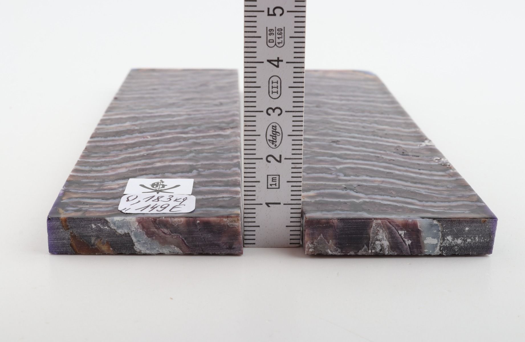 Stabilized mammoth molar scales