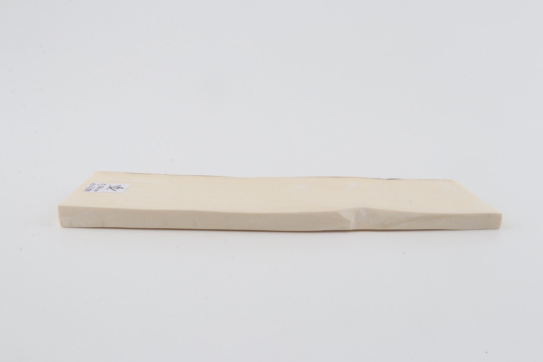 White mammoth ivory segment