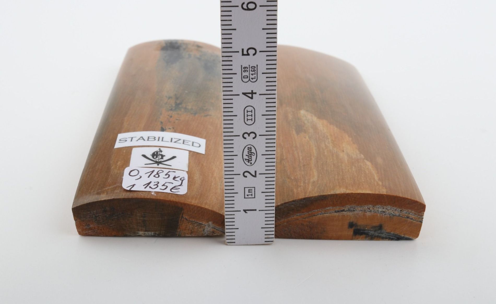 Stabilized mammoth bark scales