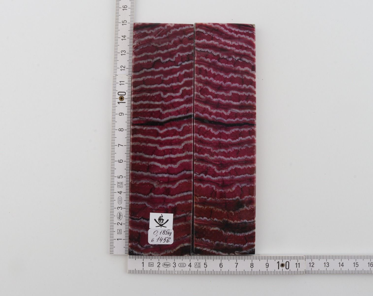 Stabilized mammoth molar scales