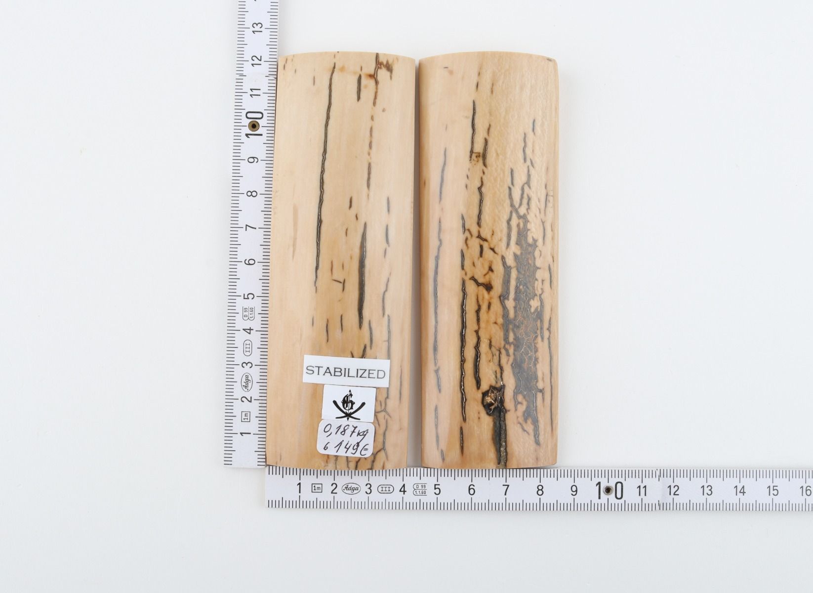 Stabilised mammoth bark scales