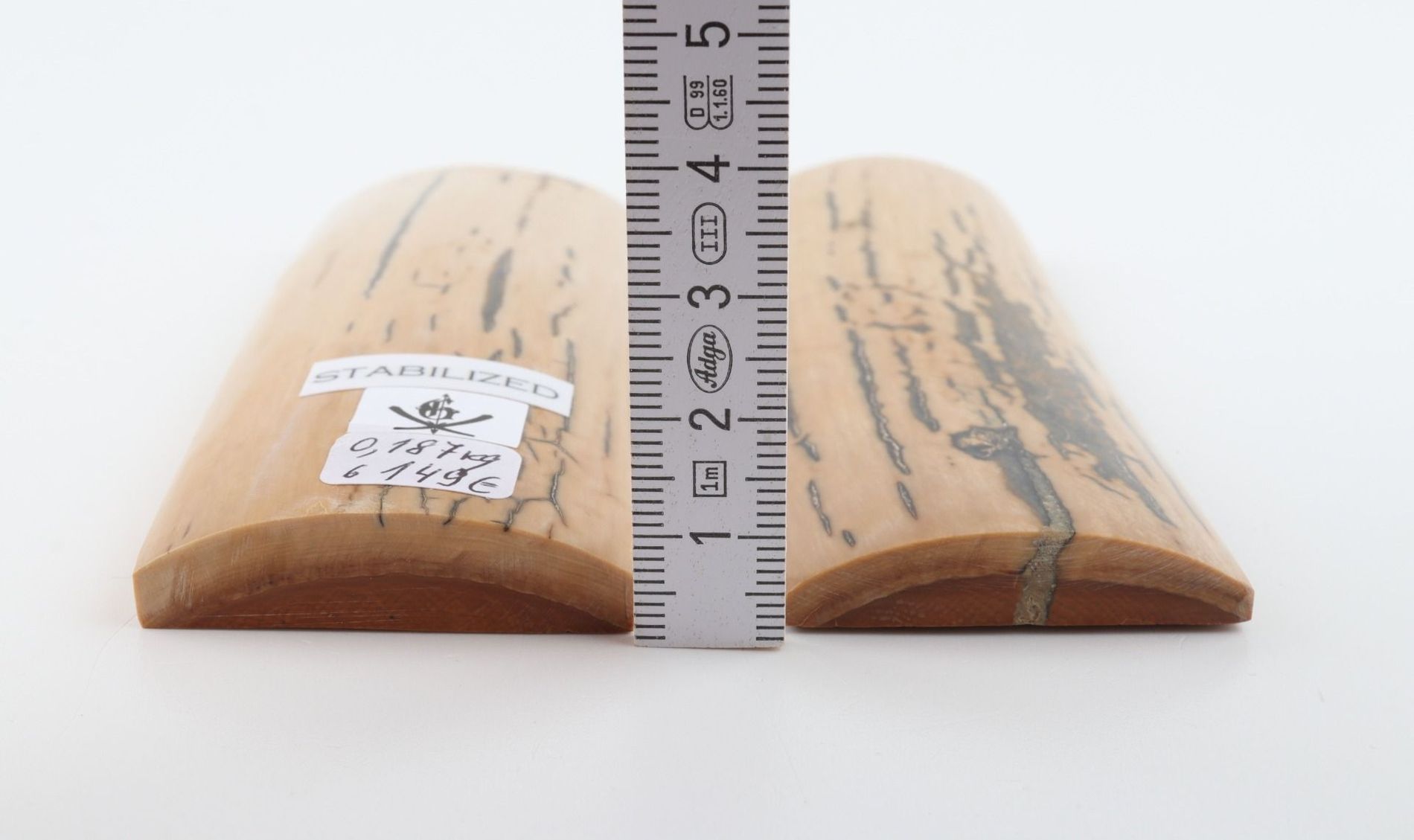 Stabilised mammoth bark scales