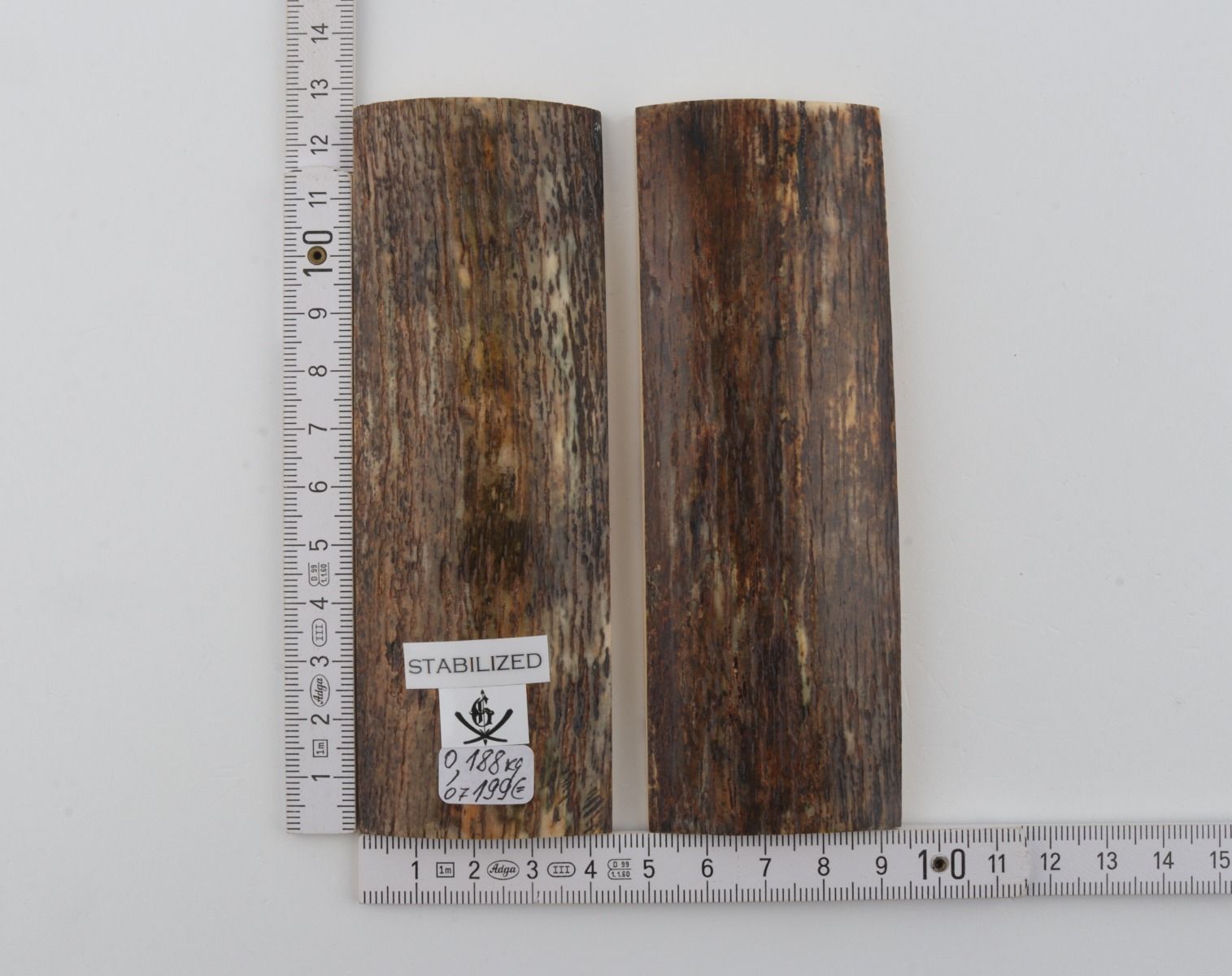 Stabilized mammoth bark scales