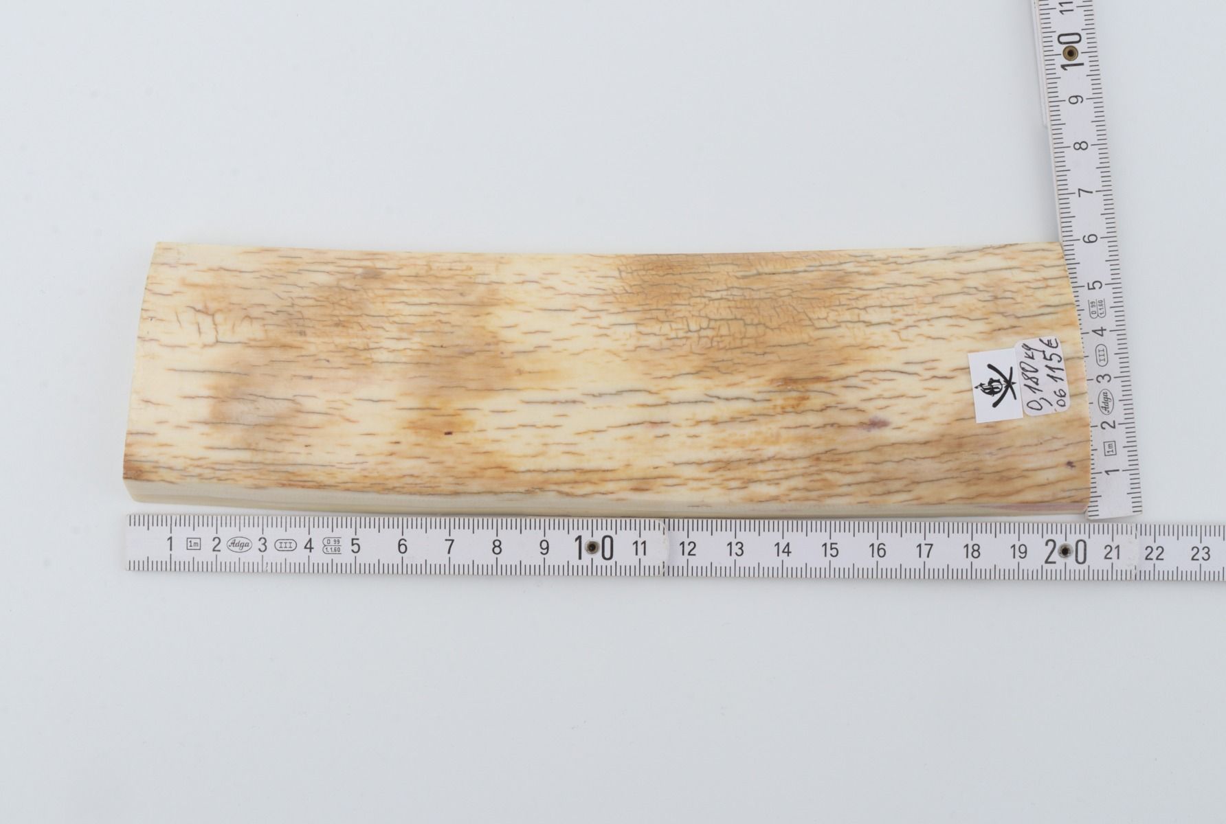 Natural mammoth ivory piece