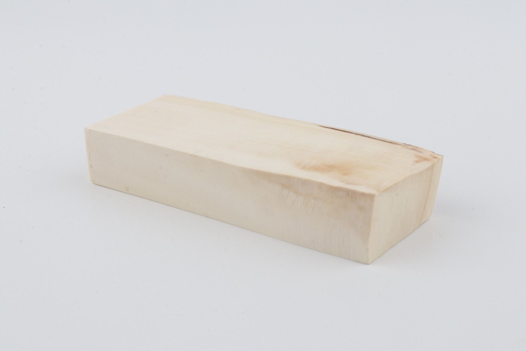 White mammoth ivory segment