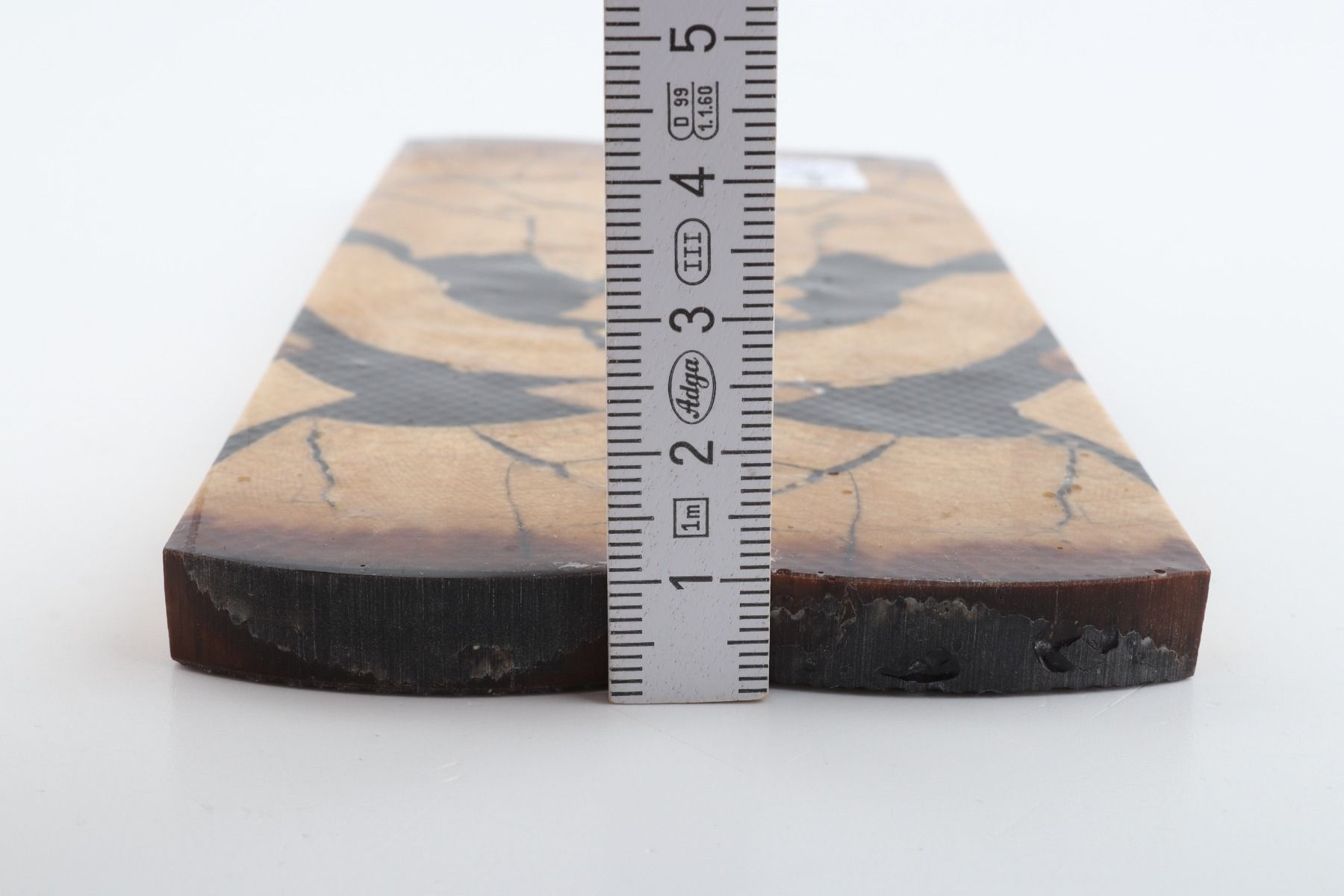 Stabilized mammoth ivory scales