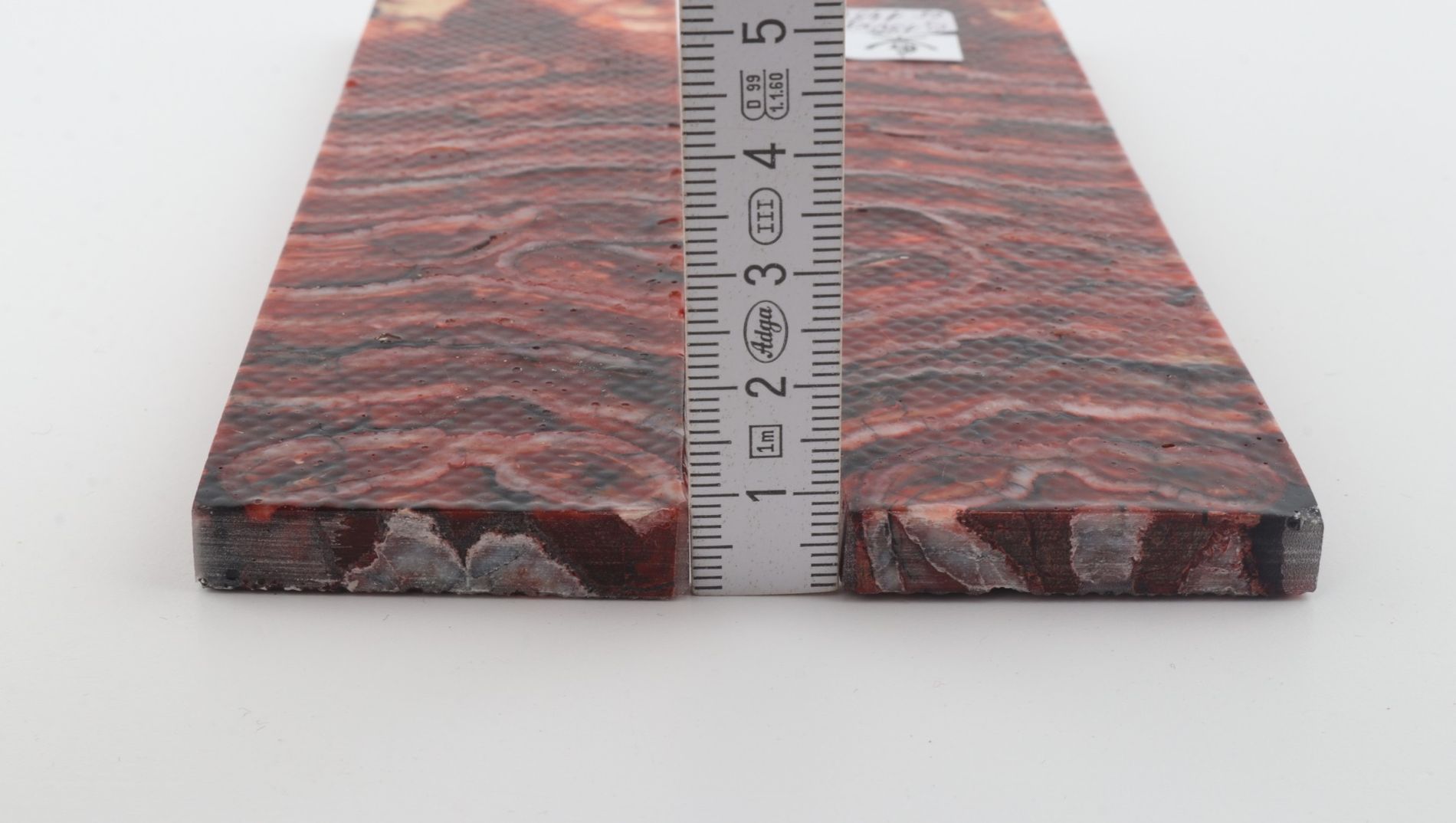 Stabilised mammoth molar scales