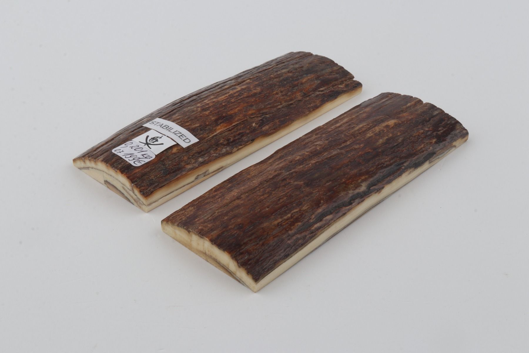 Stabilized mammoth bark scales