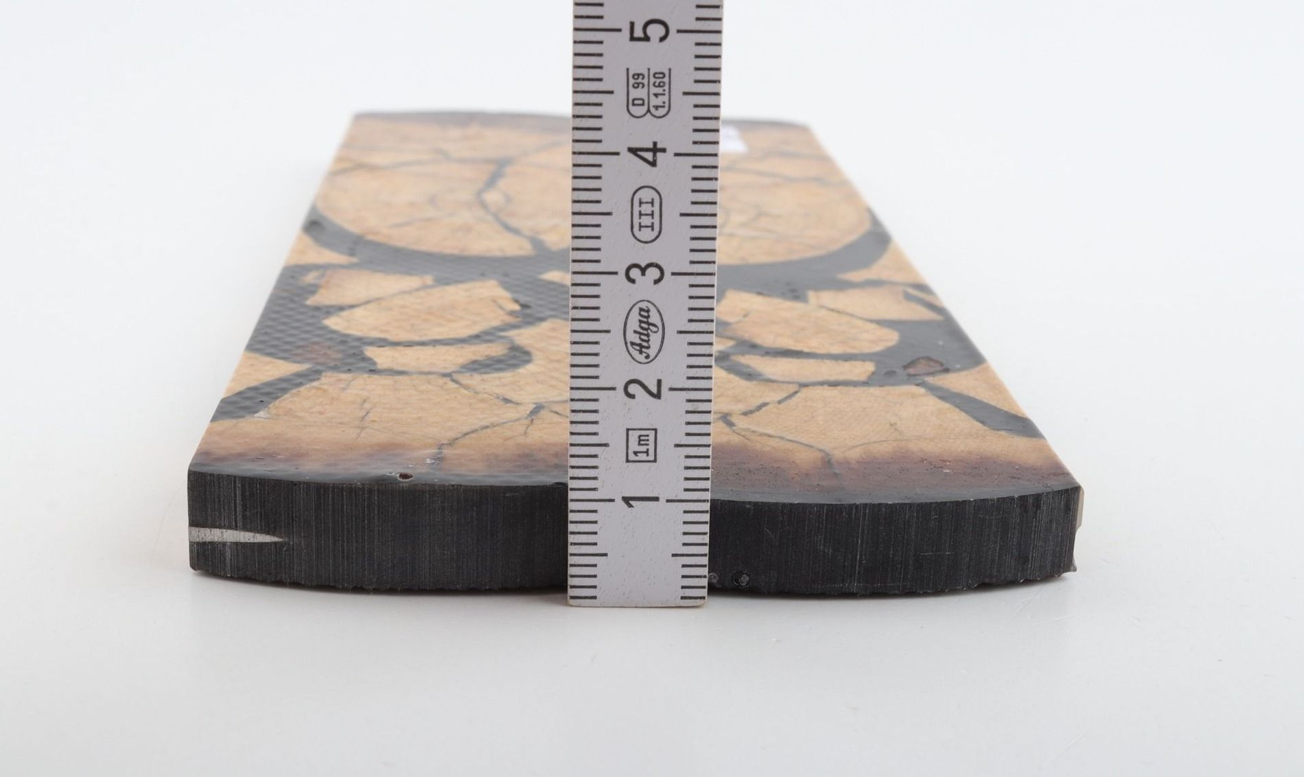 Stabilised mammoth ivory scales
