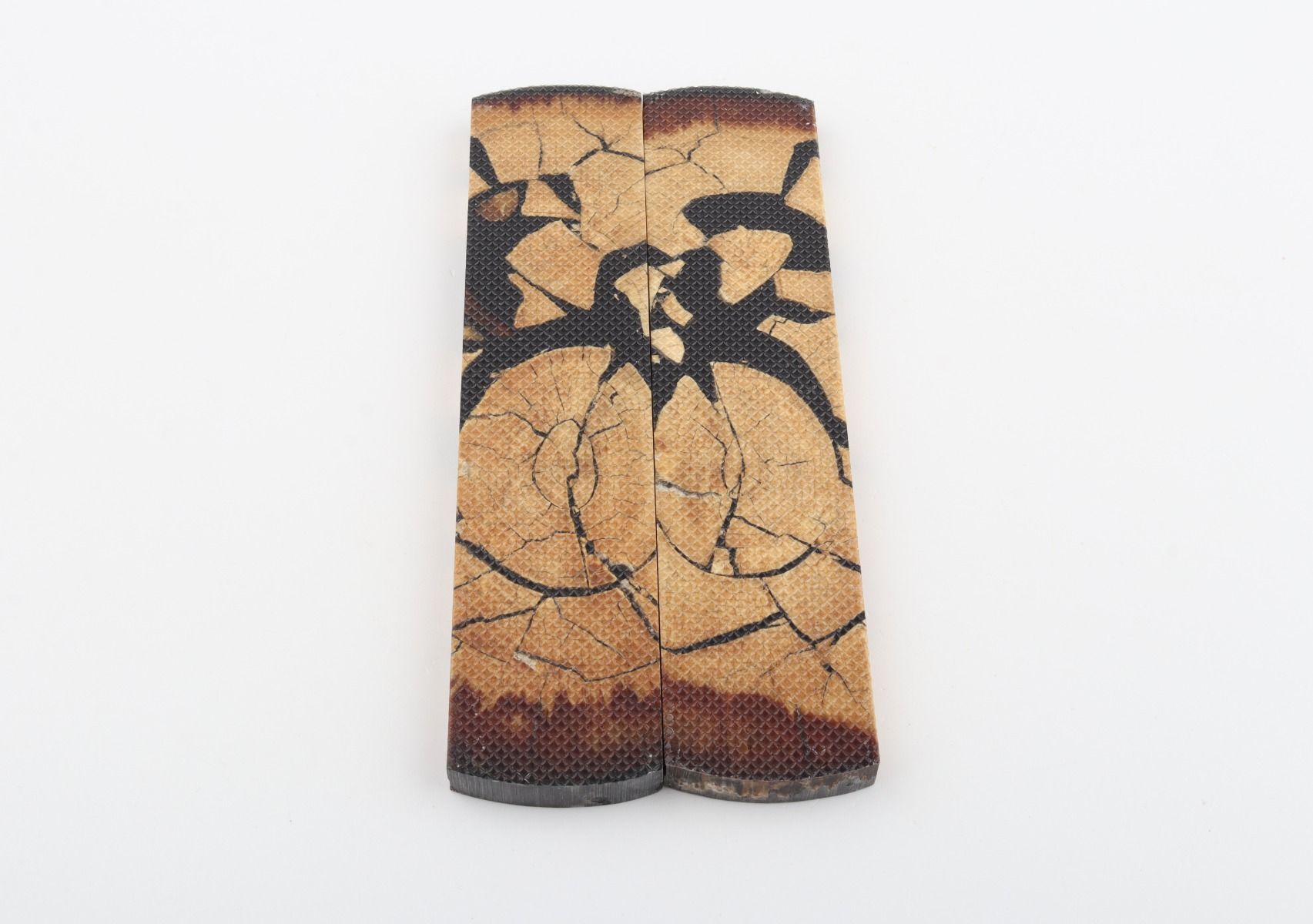 Stabilised mammoth ivory scales
