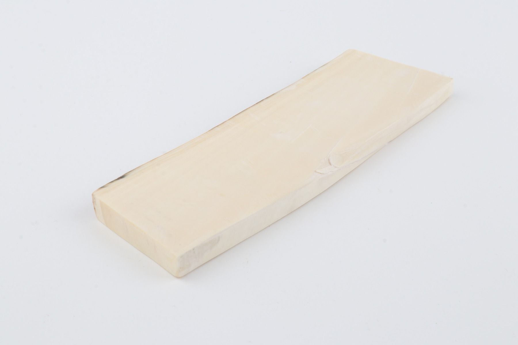 White mammoth ivory segment