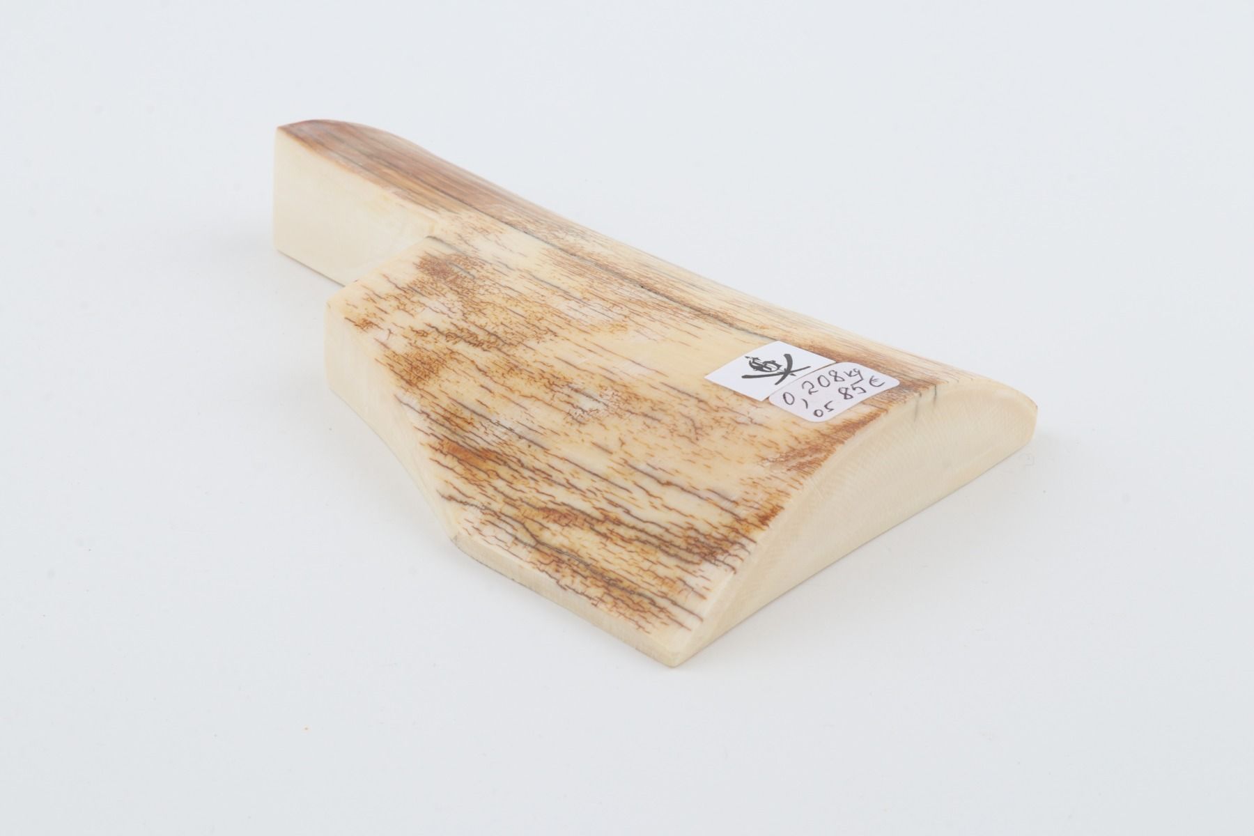 Natural mammoth ivory piece