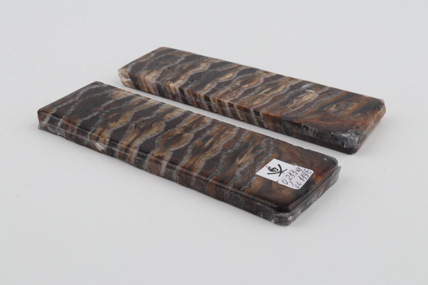 Stabilised mammoth molar scales