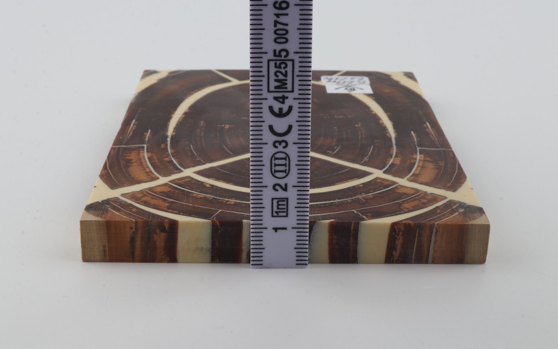 Stabilized mammoth ivory scales