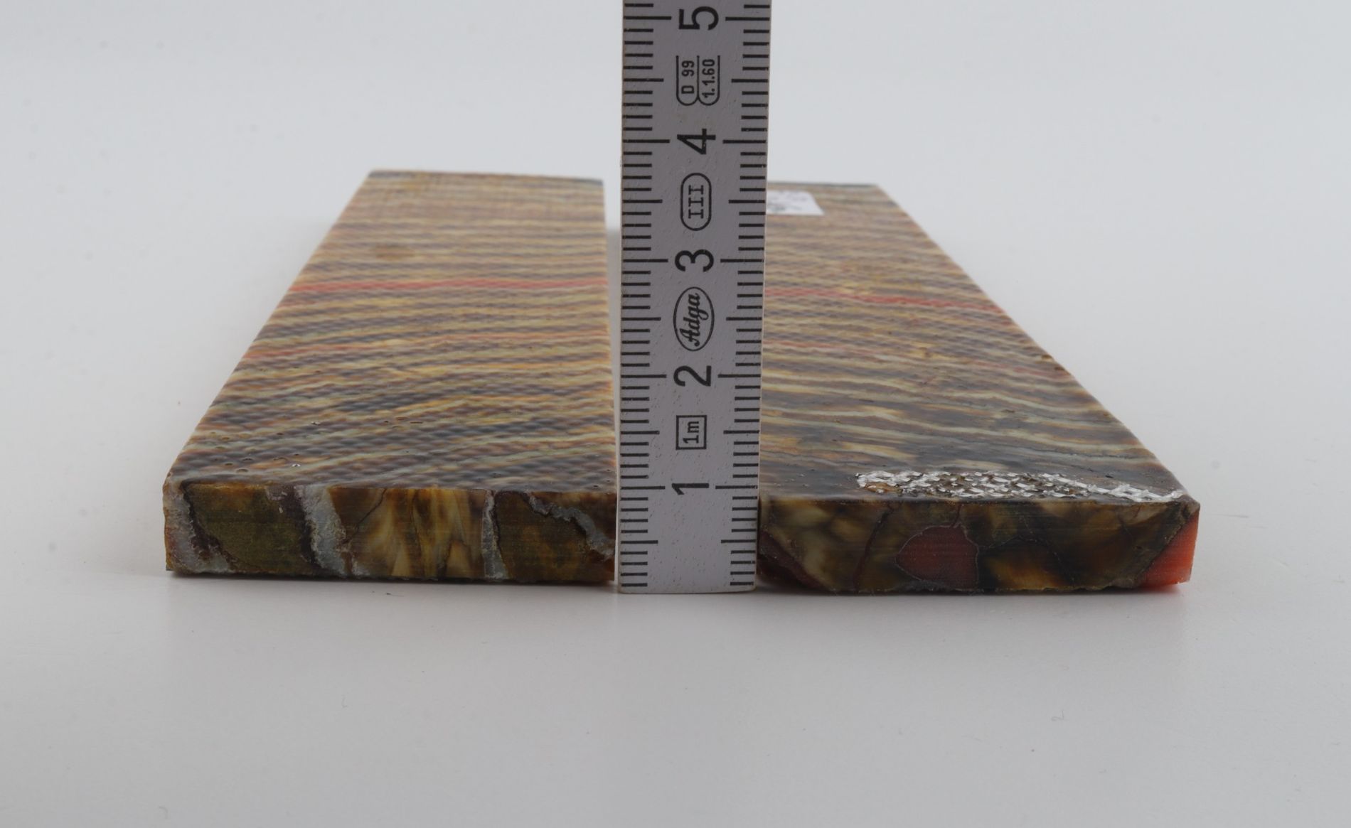 Stabilised mammoth molar scales