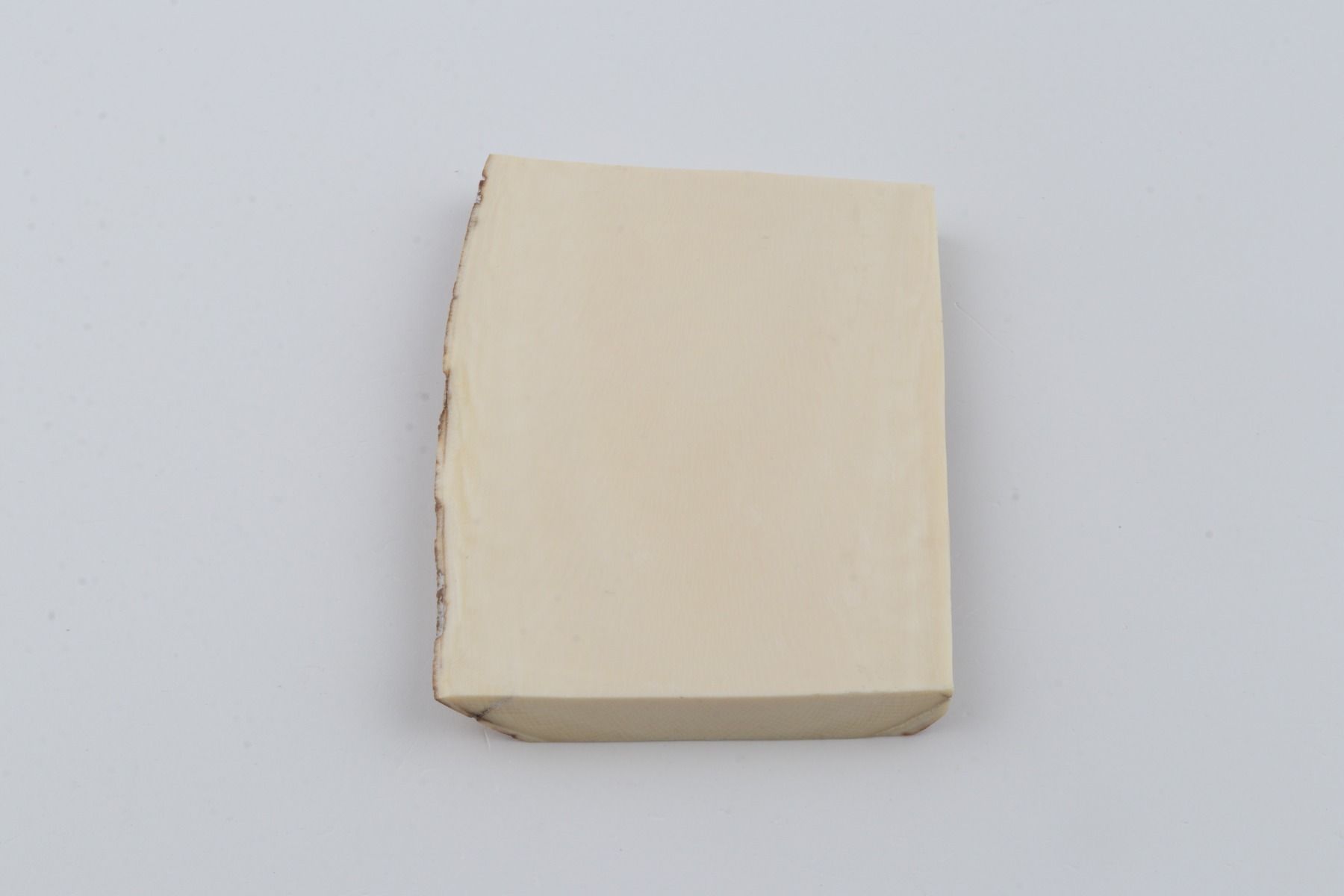 White mammoth ivory segment