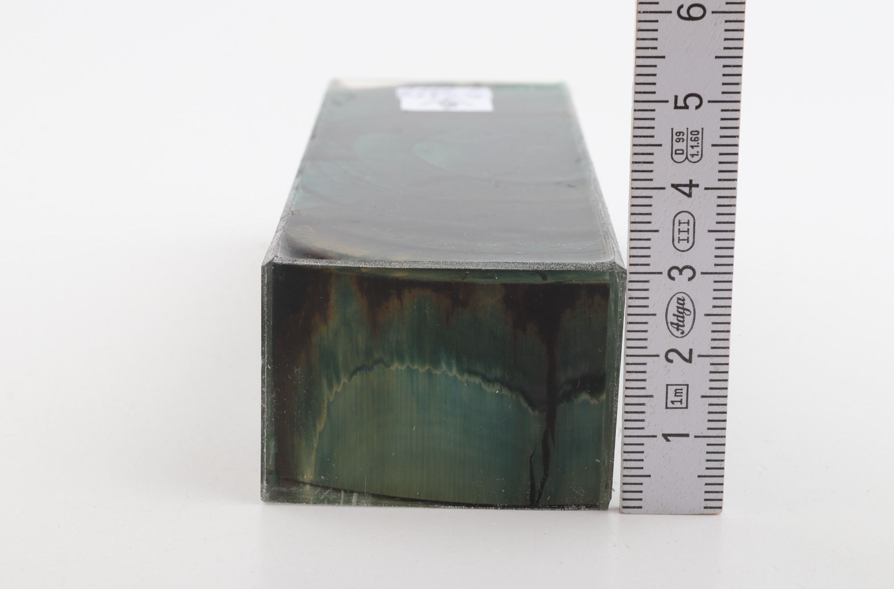 Stabilized mammoth ivory block