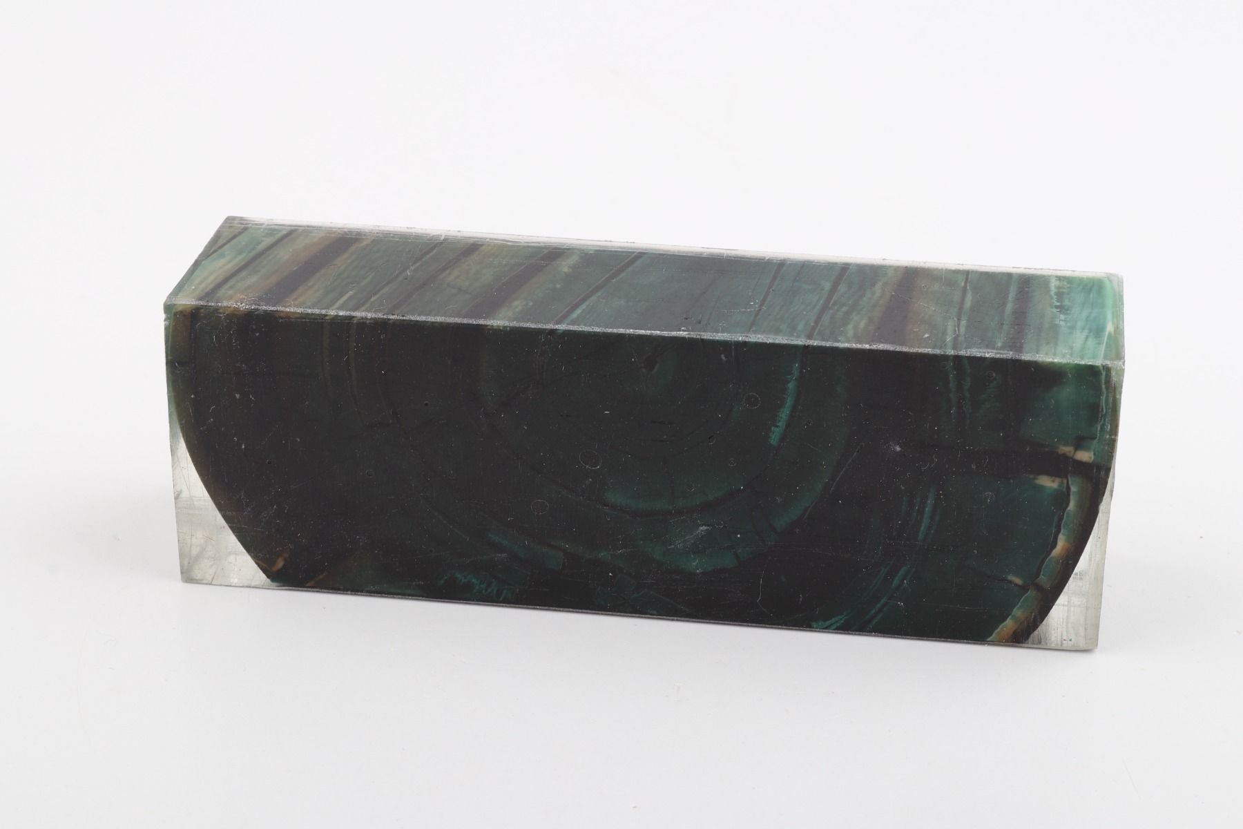 Stabilized mammoth ivory block