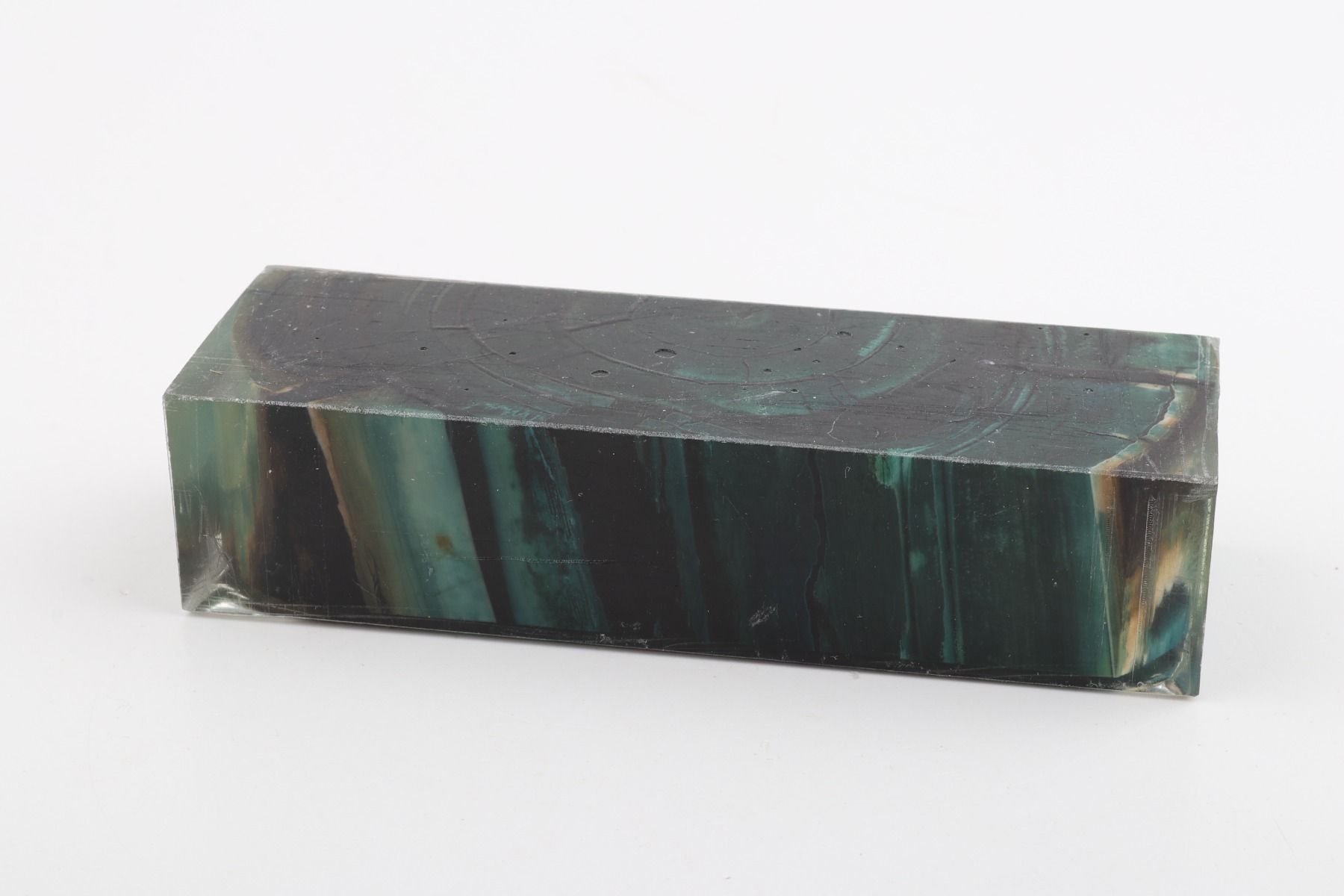 Stabilized mammoth ivory block