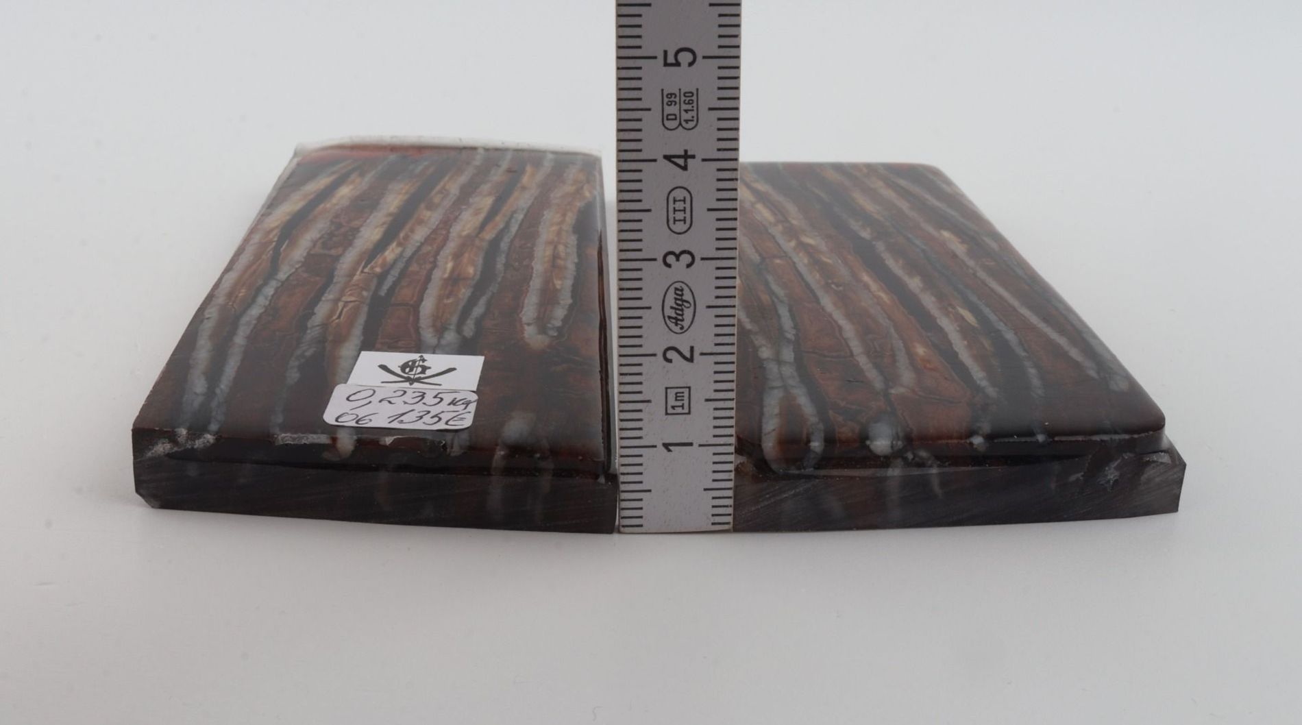 Stabilized mammoth molar scales