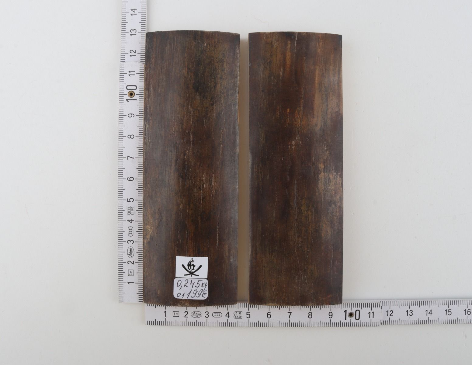 Natural mammoth bark scales
