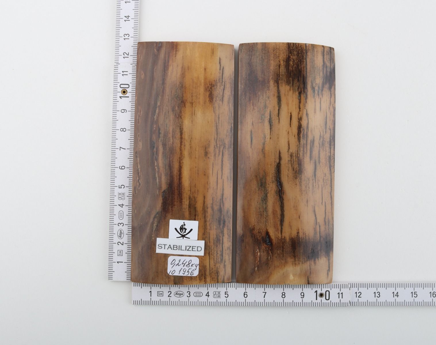 Stabilized mammoth bark scales