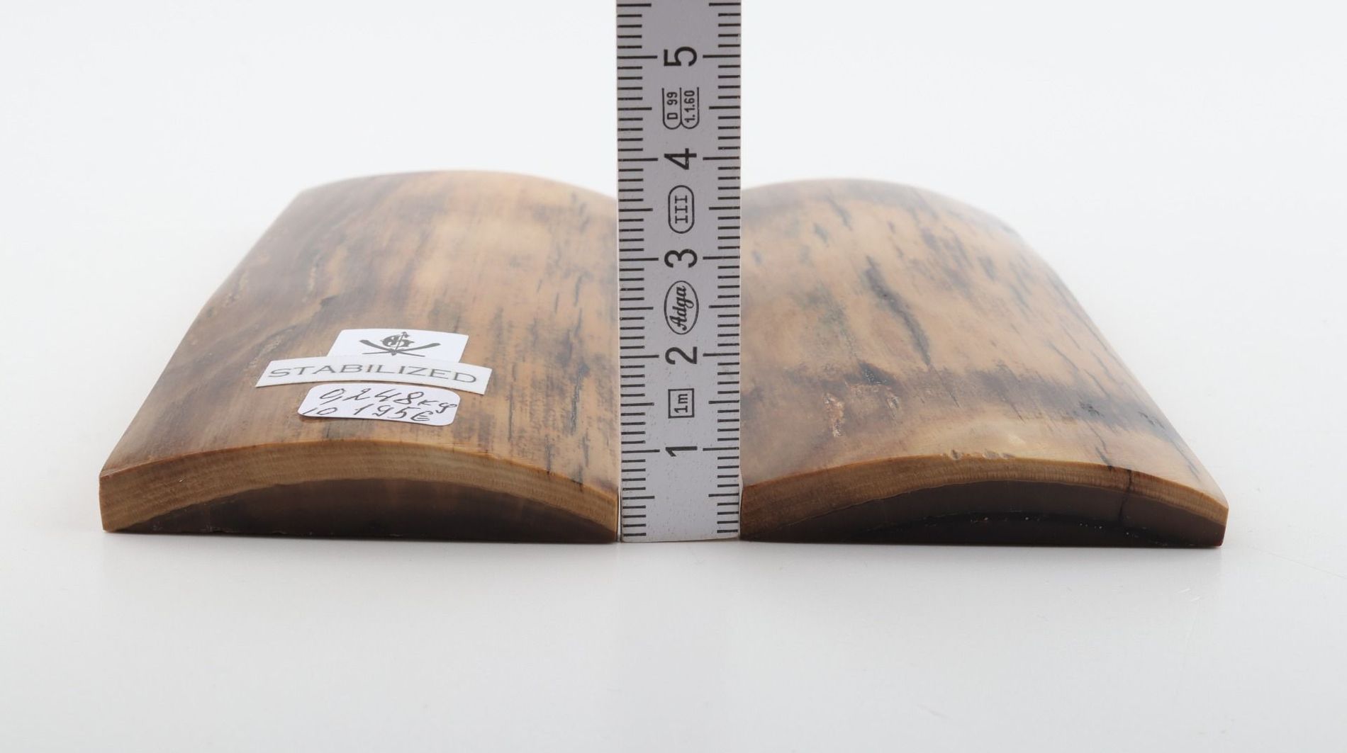 Stabilized mammoth bark scales