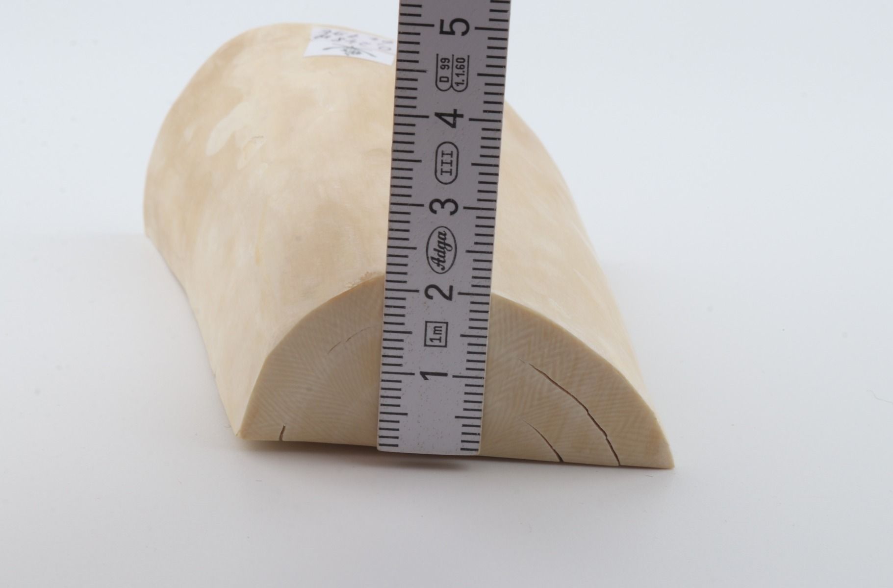 Natural mammoth ivory piece